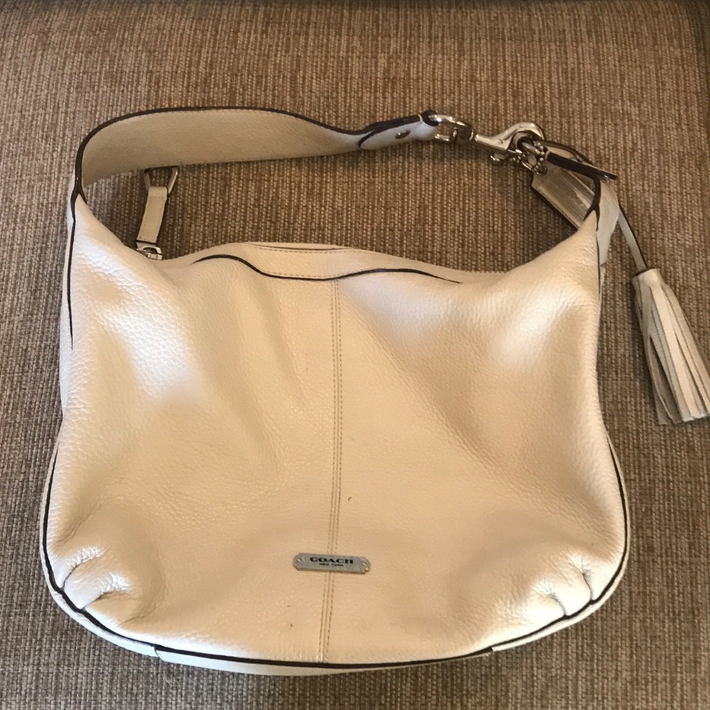 Beautiful leather Coach purse
